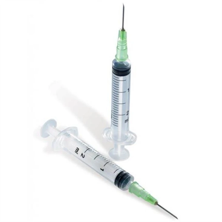 Luer Lock Neu Luer Slip Syringe Tafladwy Meddygol