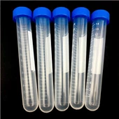 15ml Tiwbiau Centrifuge Microcentrifuge Plastig Lab