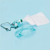 Mwgwd Venturi Ocsigen Addasadwy Gyda Phecyn a Bag Nebulizer