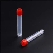 Tiwb Cludiant Gwag Plastig Gwaredadwy Tiwb Casglu Samplu Meddygol 10ml 5ml