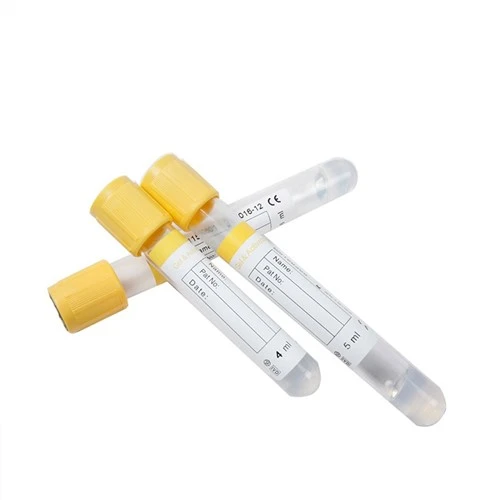 Serum Lab Gel Clot Ysgogi Prawf Casglu Gwactod Tube Gwaed