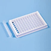 Plât ELISA Math Newydd Tryloyw